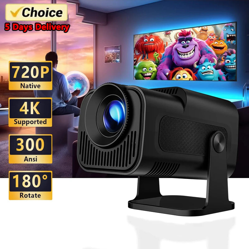 Cinema Projetor portátil atualizado Magcubic 4K Android 11 Projetor Nativo 1080P 390ANSI 320HY Dual Wifi6 BT5.0 1920*1080P