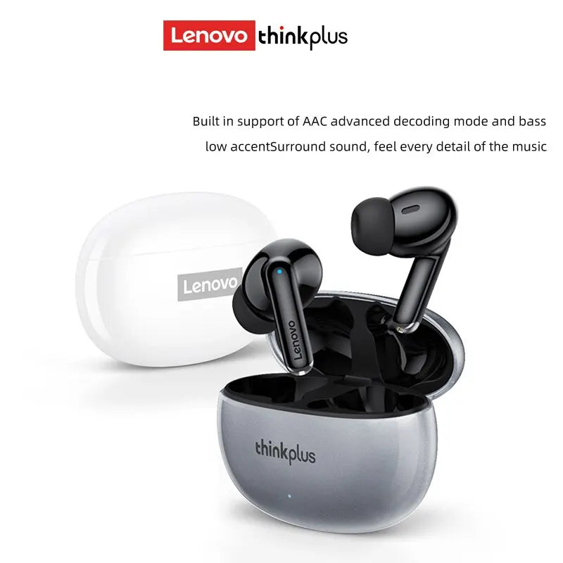 Original lenovo xt88 tws fones de ouvido sem fio bluetooth 5.3 duplo microfone estéreo redução ruído baixo alta fidelidade controle toque